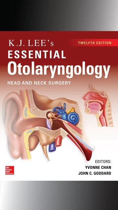 KJ Lee's Otolaryngology, 12/E Ekran Görüntüleri