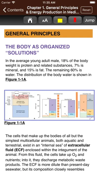 Capturas de pantalla de Ganong's Review Physiology 26E