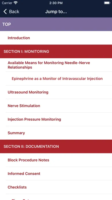 Zrzuty ekranu Hadzic's Nerve Blocks, 3E