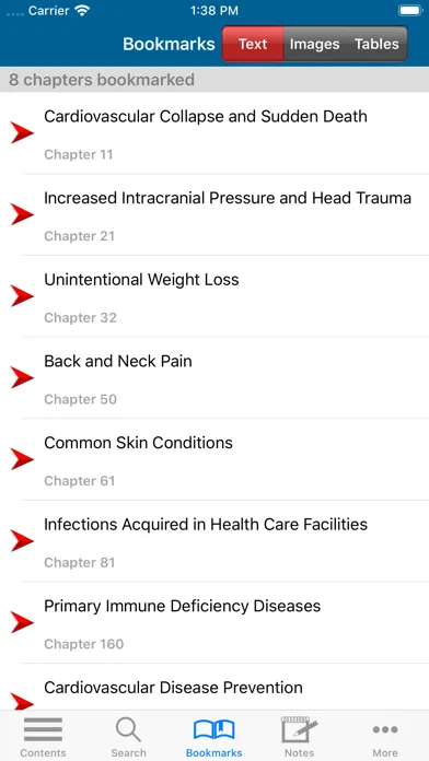 Harrison’s Manual of Med. 20/E Screenshots