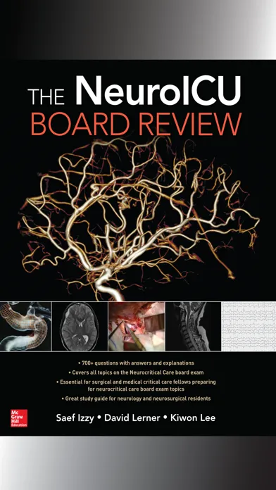 Capturas de pantalla de The NeuroICU Board Review