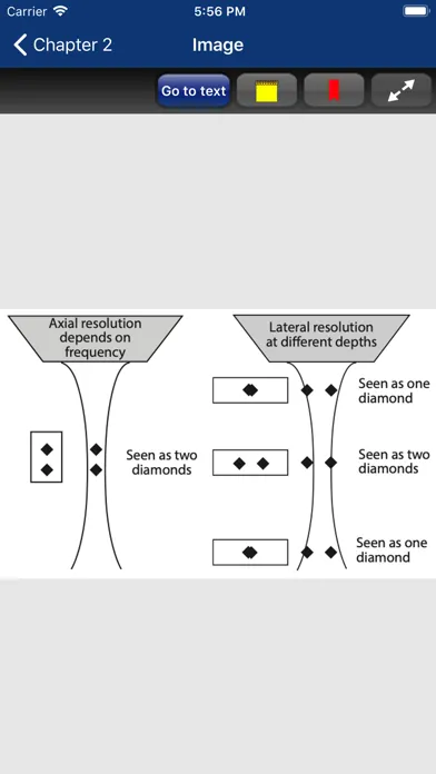 Tangkapan skrin Point of Care Ultrasound Guide