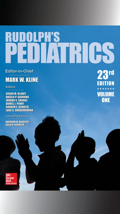 Capturas de pantalla de Rudolph's Pediatrics, 23/E