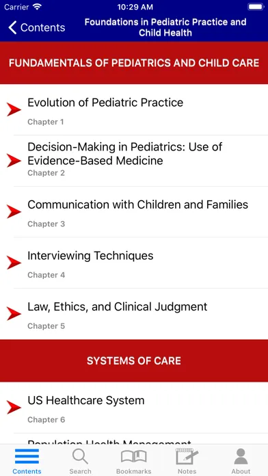 Capturas de pantalla de Rudolph's Pediatrics, 23/E