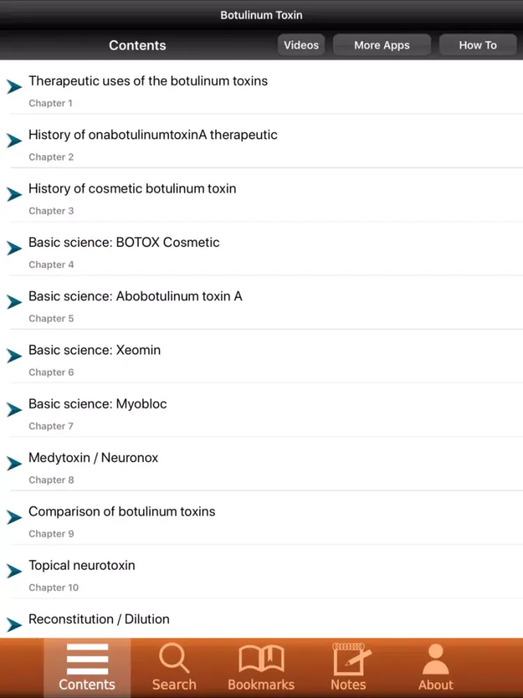 Ảnh chụp màn hình của Botulinum Toxin, 3rd Edition iPad 