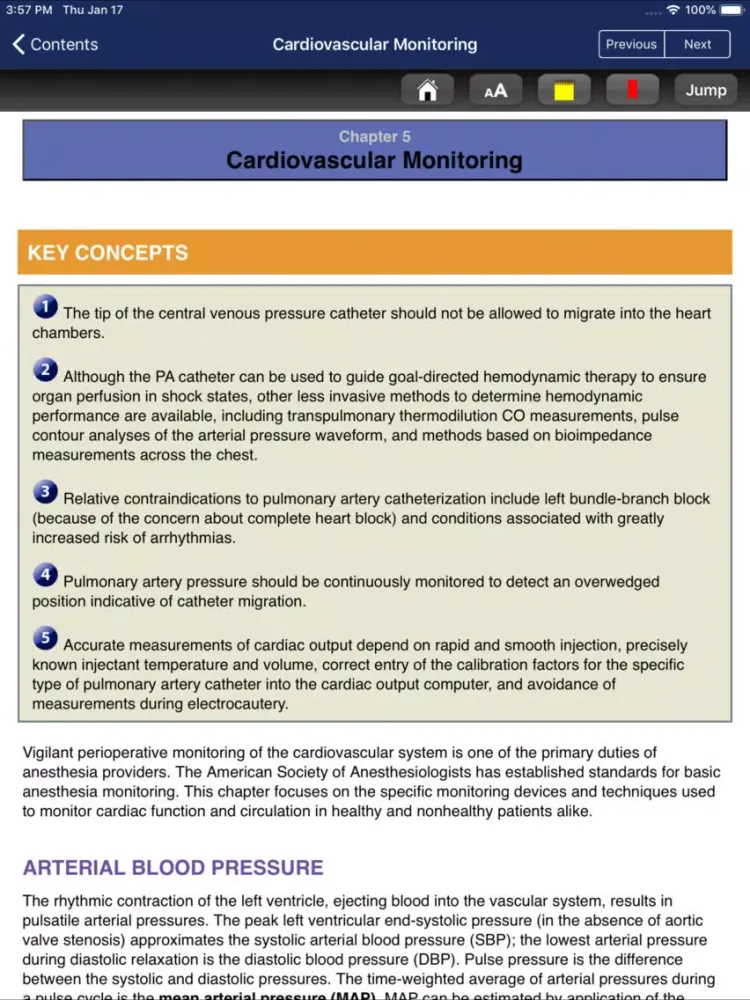 Capturas de tela do Clinical Anesthesiology, 6/E iPad 