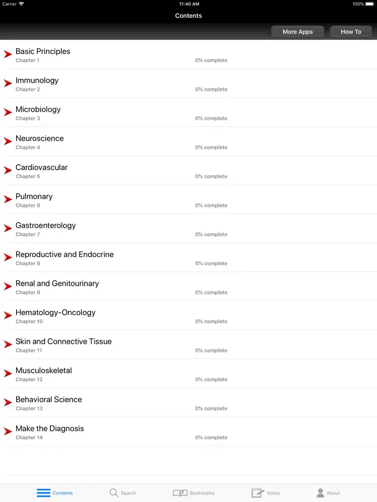 Ảnh chụp màn hình của Deja Review USMLE Step 1, 3/E iPad 