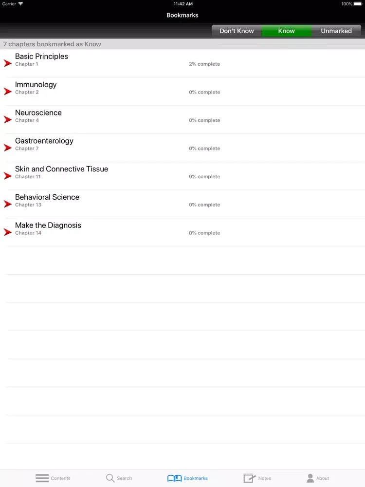 Ảnh chụp màn hình của Deja Review USMLE Step 1, 3/E iPad 