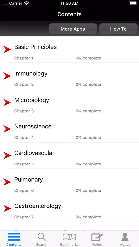 Ảnh chụp màn hình của Deja Review USMLE Step 1, 3/E