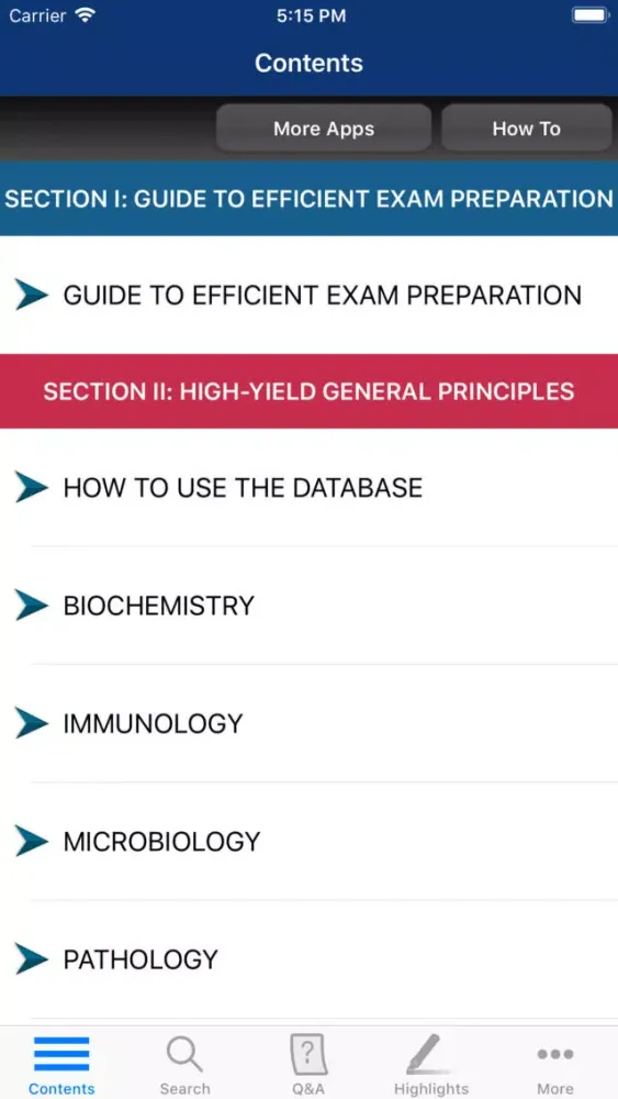 First Aid USMLE Step 1 2018 Screenshots