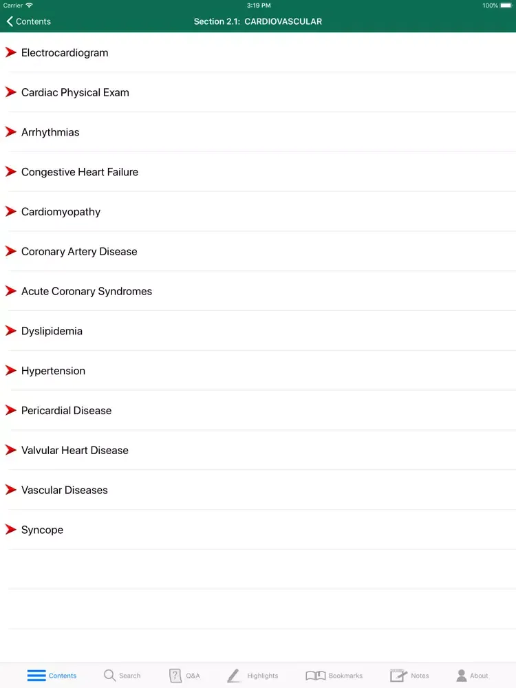 First Aid USMLE Step 2 CK 10/E iPad  Screenshots