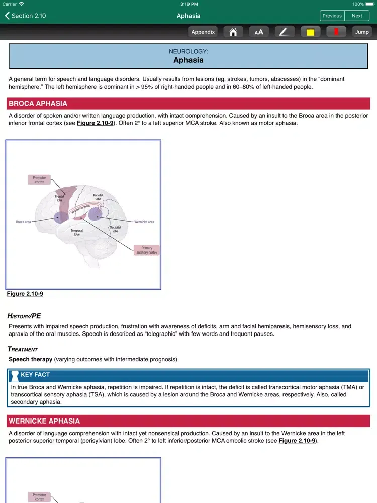 First Aid USMLE Step 2 CK 10/E iPad  Screenshots