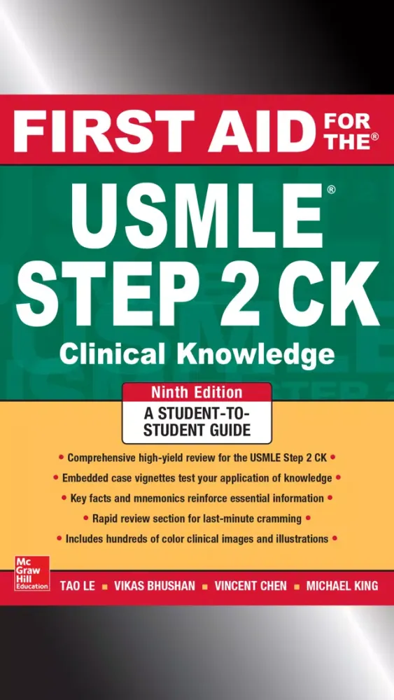 First Aid USMLE Step 2 CK, 9/E Screenshots