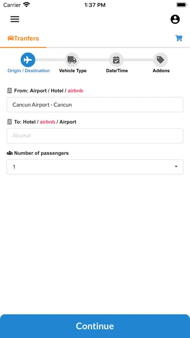 USA Transfers Clients Screenshots