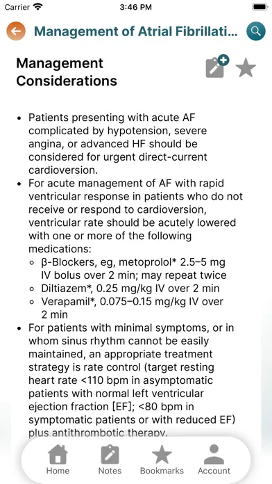 Screenshot di iGeriatrics