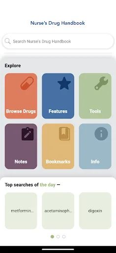 Nurse's Drug Handbook Screenshots