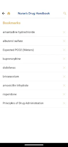 Nurse's Drug Handbook Screenshots