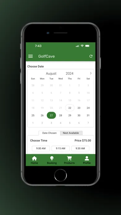 GolfCave Screenshots