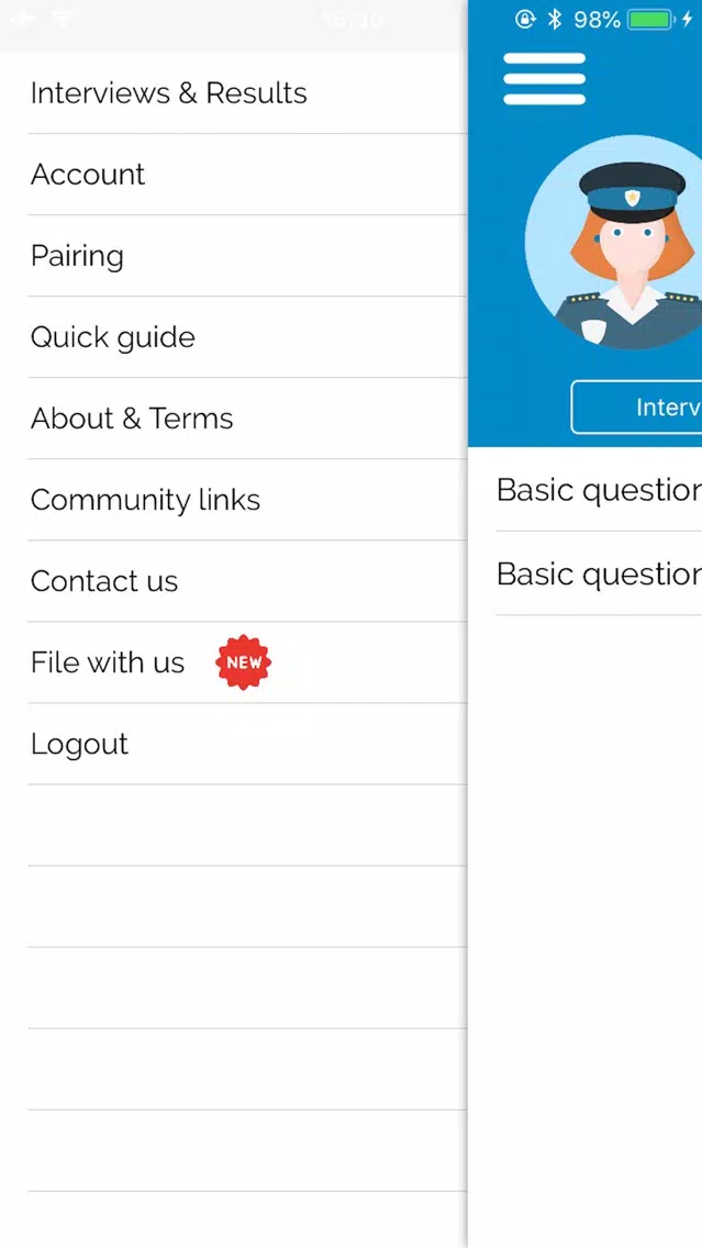 Capturas de pantalla de USCIS Spouse Interview Prep