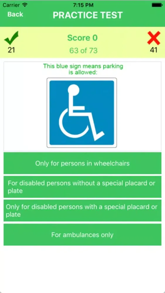DMV Q&A Practice Test, Permits & Driver's License Screenshots