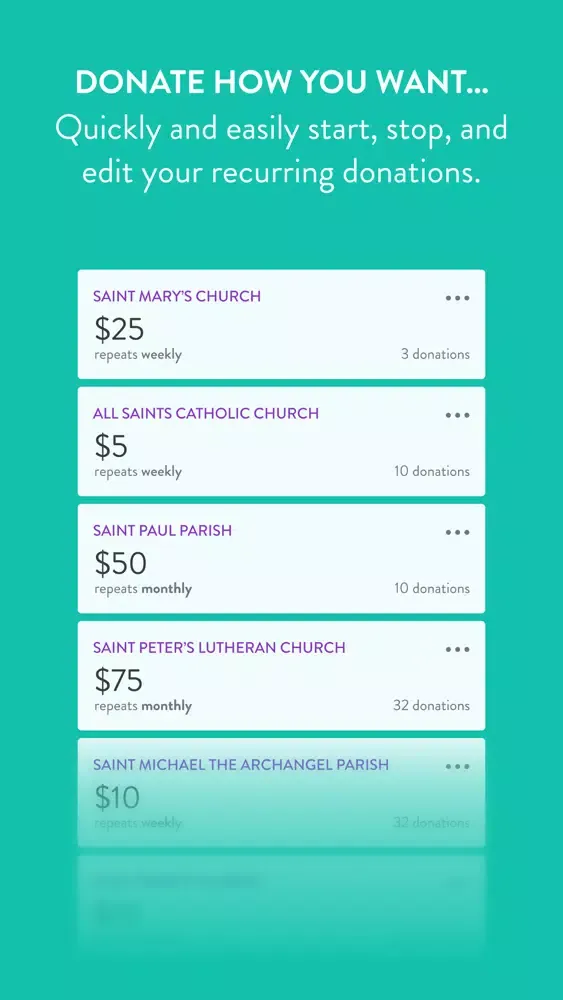 Bless Donations應用截圖