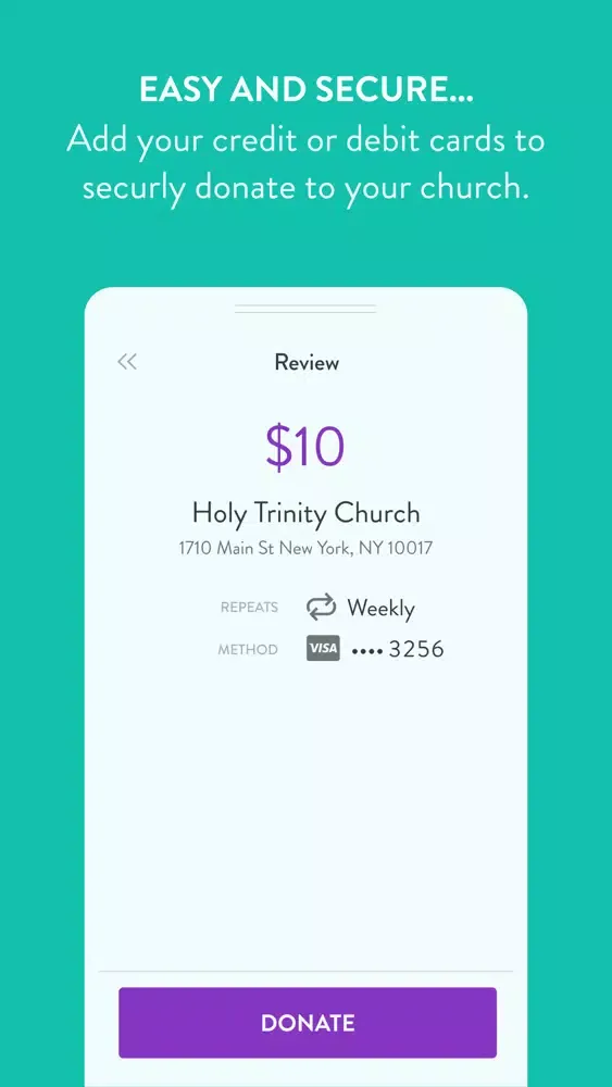 Bless Donations應用截圖