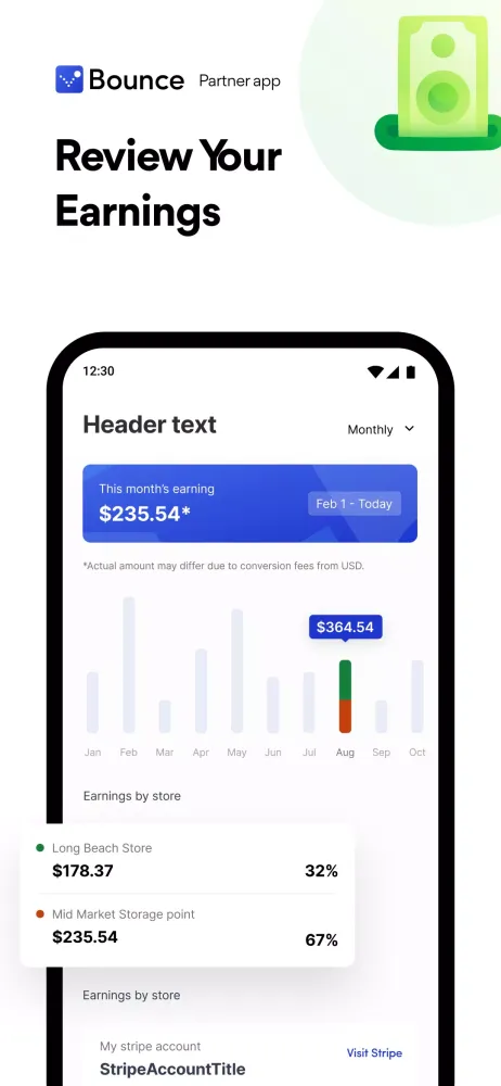 Bounce Partner Screenshots