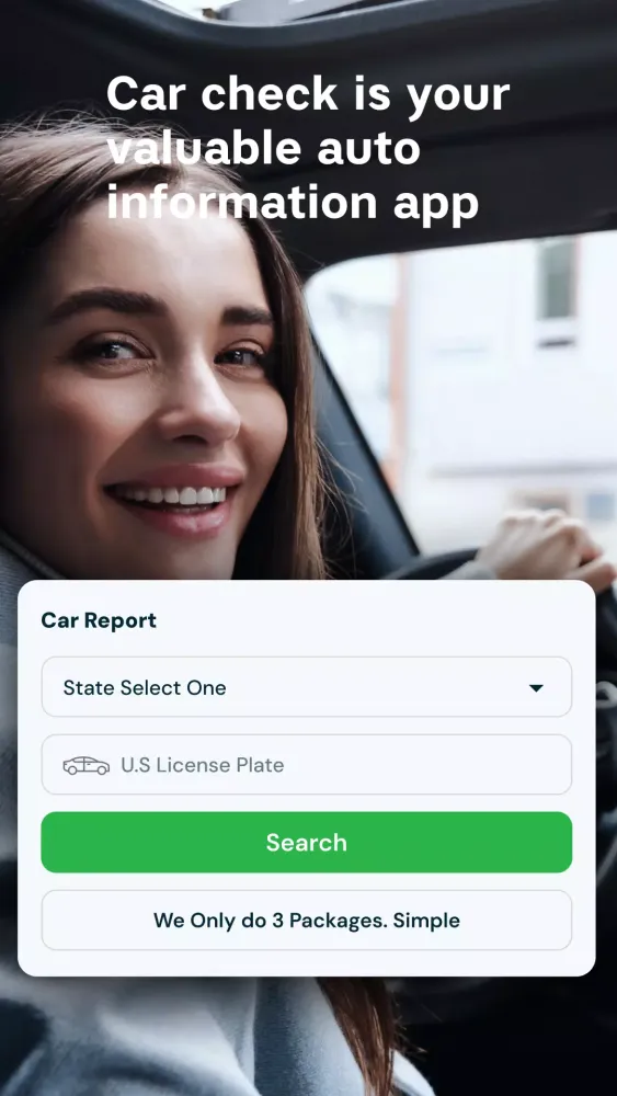 VIN Report for Used Car Sale Ekran Görüntüleri