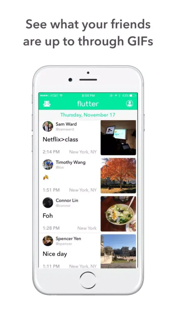 Flutter – Life, captured in GIFs应用截图