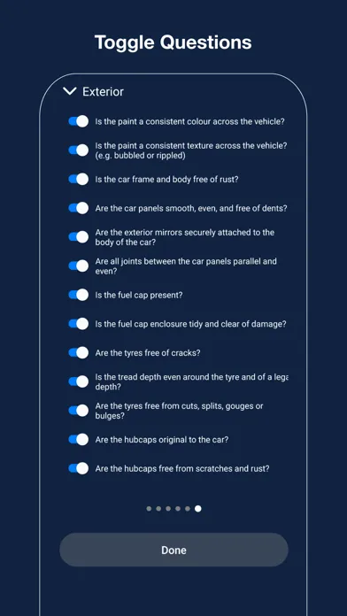 Zrzuty ekranu CarCheck - Useful Checklists