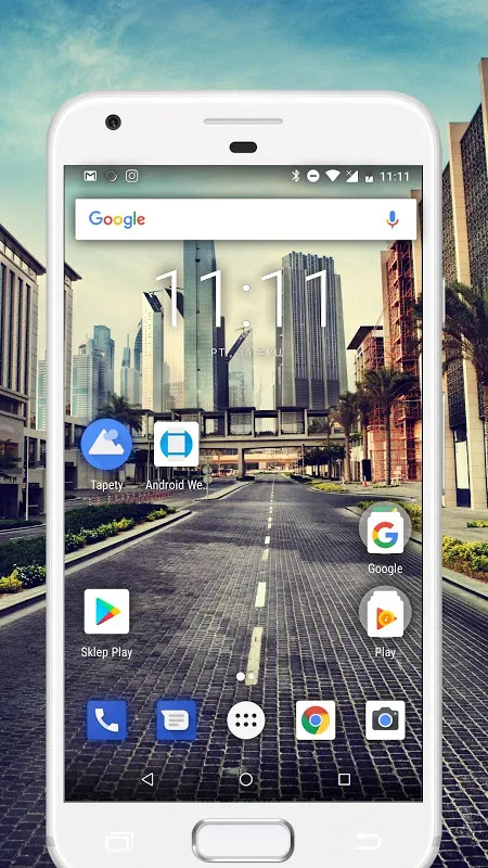 Transparent Phone Screen HD スクリーンショット