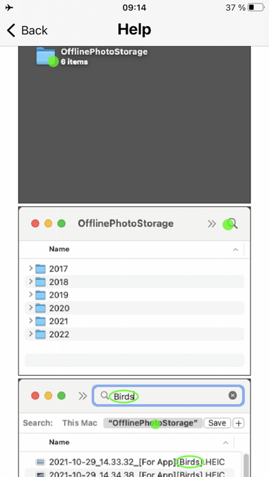 Offline Photo Storage سکرین شاٹس