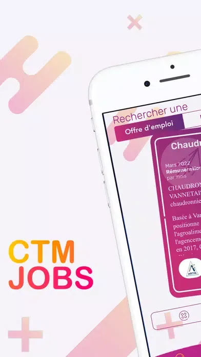 Tangkapan skrin CTM Jobs