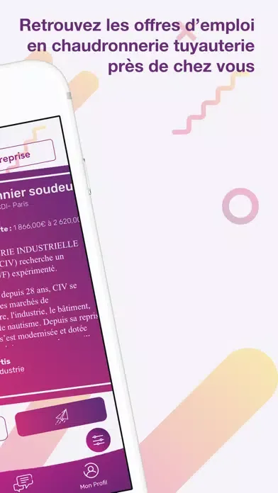 Tangkapan skrin CTM Jobs