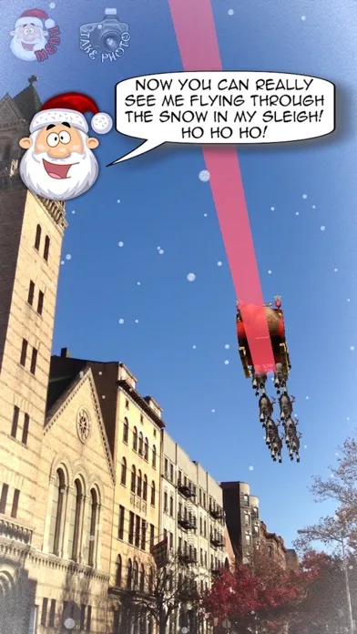 Tangkapan layar Santa Everywhere! See Santa Claus For Real This Christmas with Santa-scope!! FREE