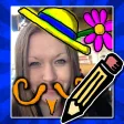 Doodle Face! Draw something silly on your photos!