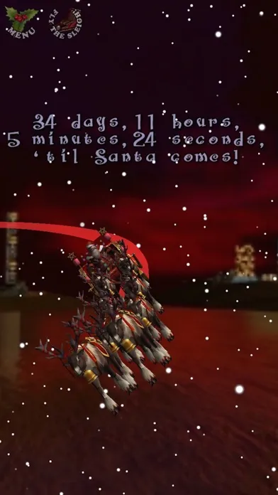 Santa in the City 3D Christmas Game + Countdown FREE スクリーンショット