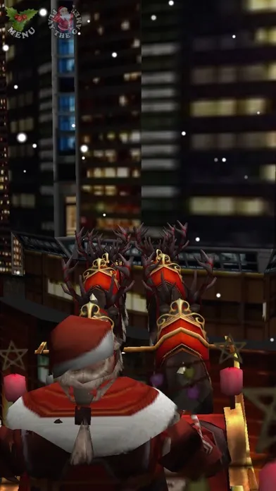 Santa in the City 3D Christmas Game + Countdown FREE スクリーンショット