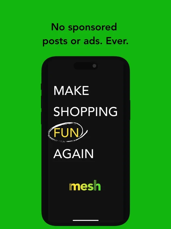 mesh: Wishlists with friends iPad 应用截图