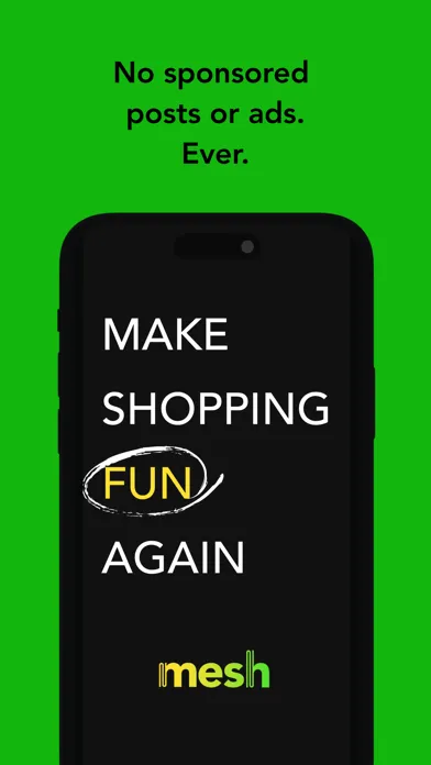mesh: Wishlists with friends应用截图