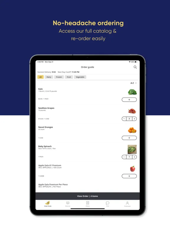 A. Fiorillo & Co. iPad  سکرین شاٹس