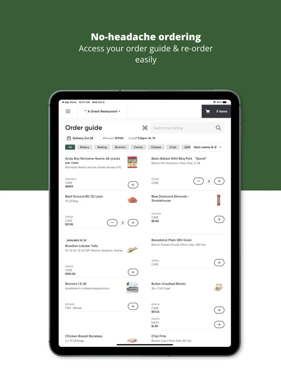 Ảnh chụp màn hình của Brothers Produce iPad 