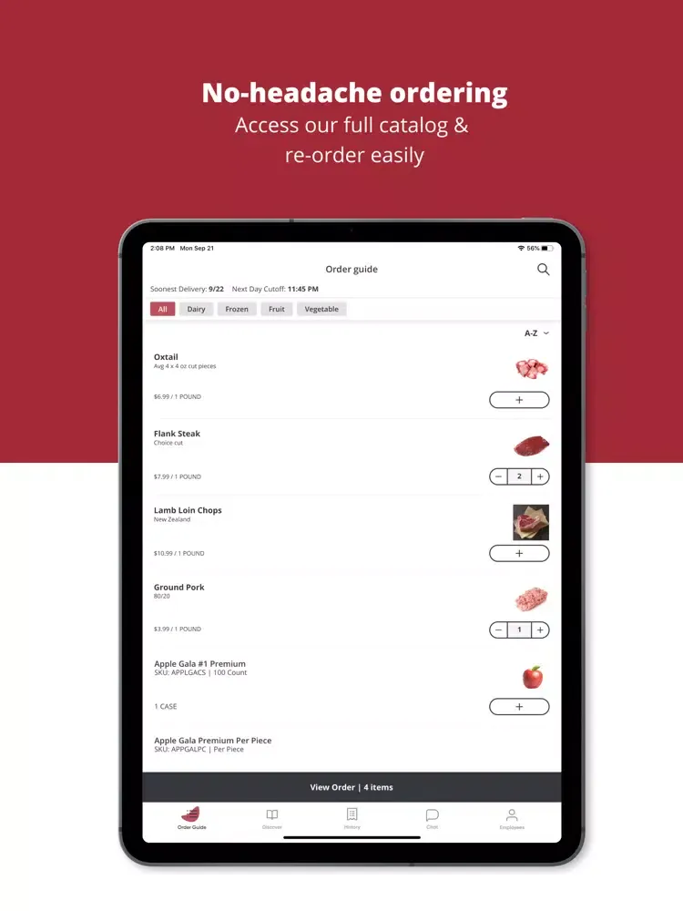 Casanova Meats iPad  Screenshots