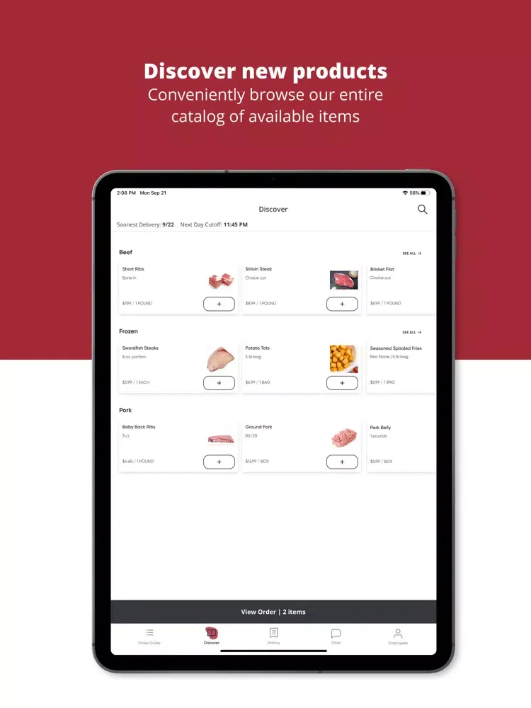 Casanova Meats iPad  Screenshots
