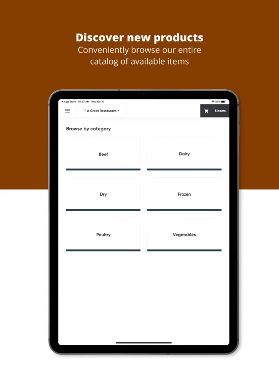 City Produce Connect iPad 应用截图