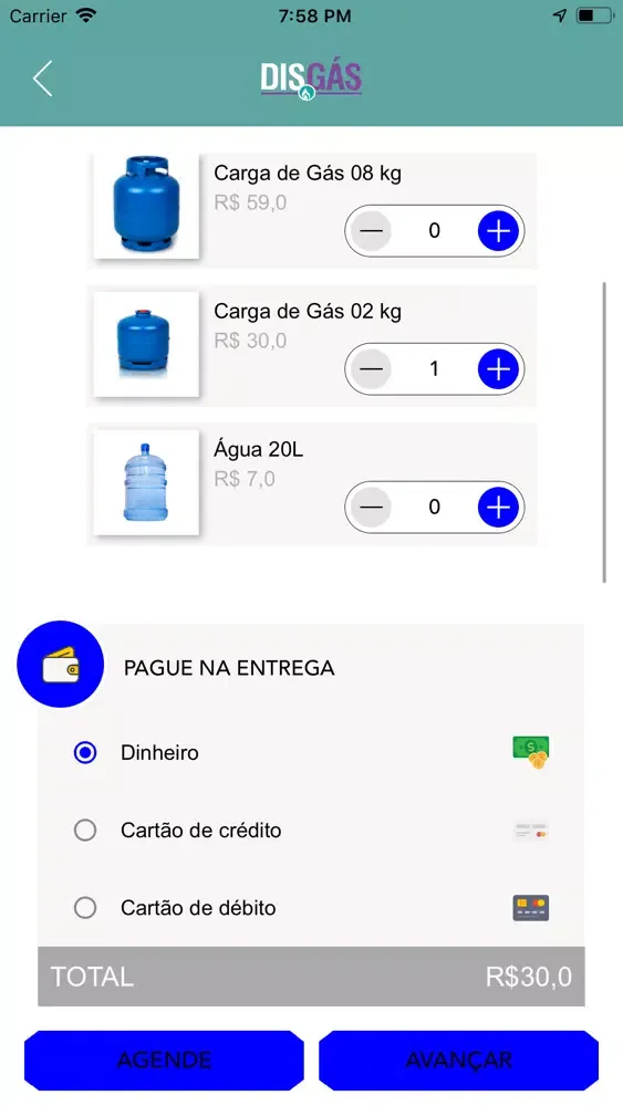 Tangkapan layar DISGÁS