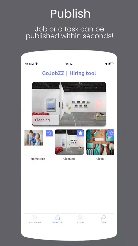 Скриншоты GoJobZZ | Hiring tool