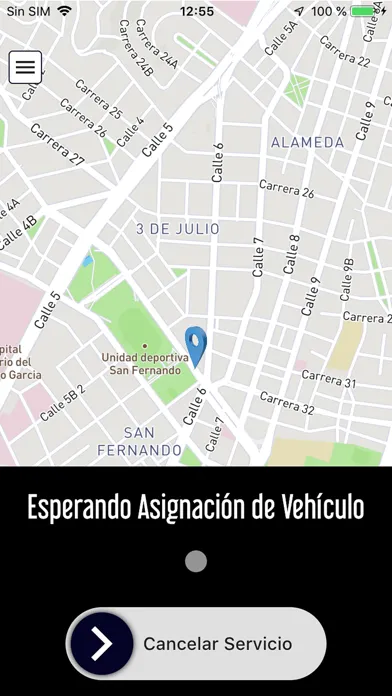 Captures d'écran de Taxis Guadalajara
