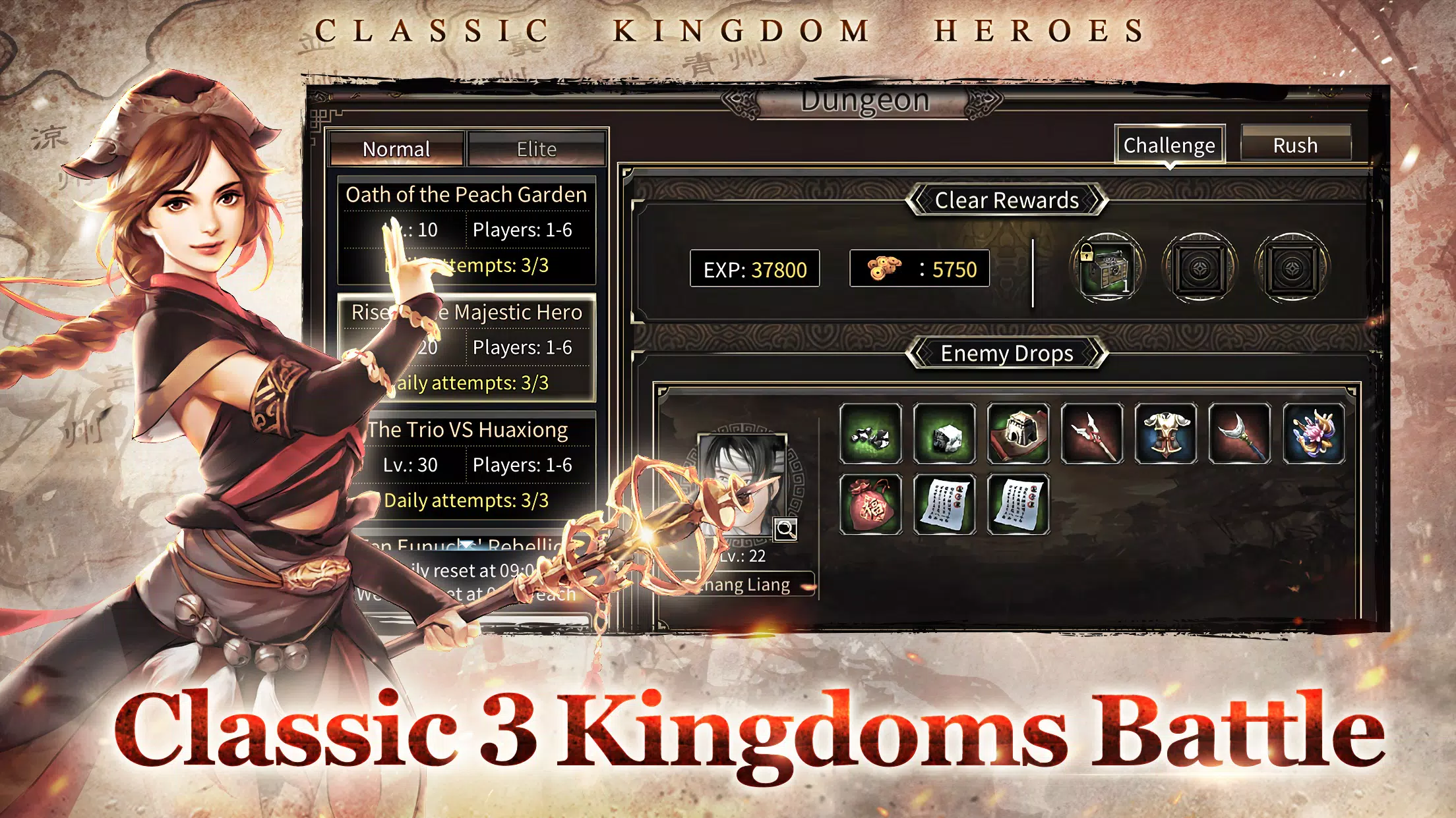 Kingdom Heroes M Screenshots