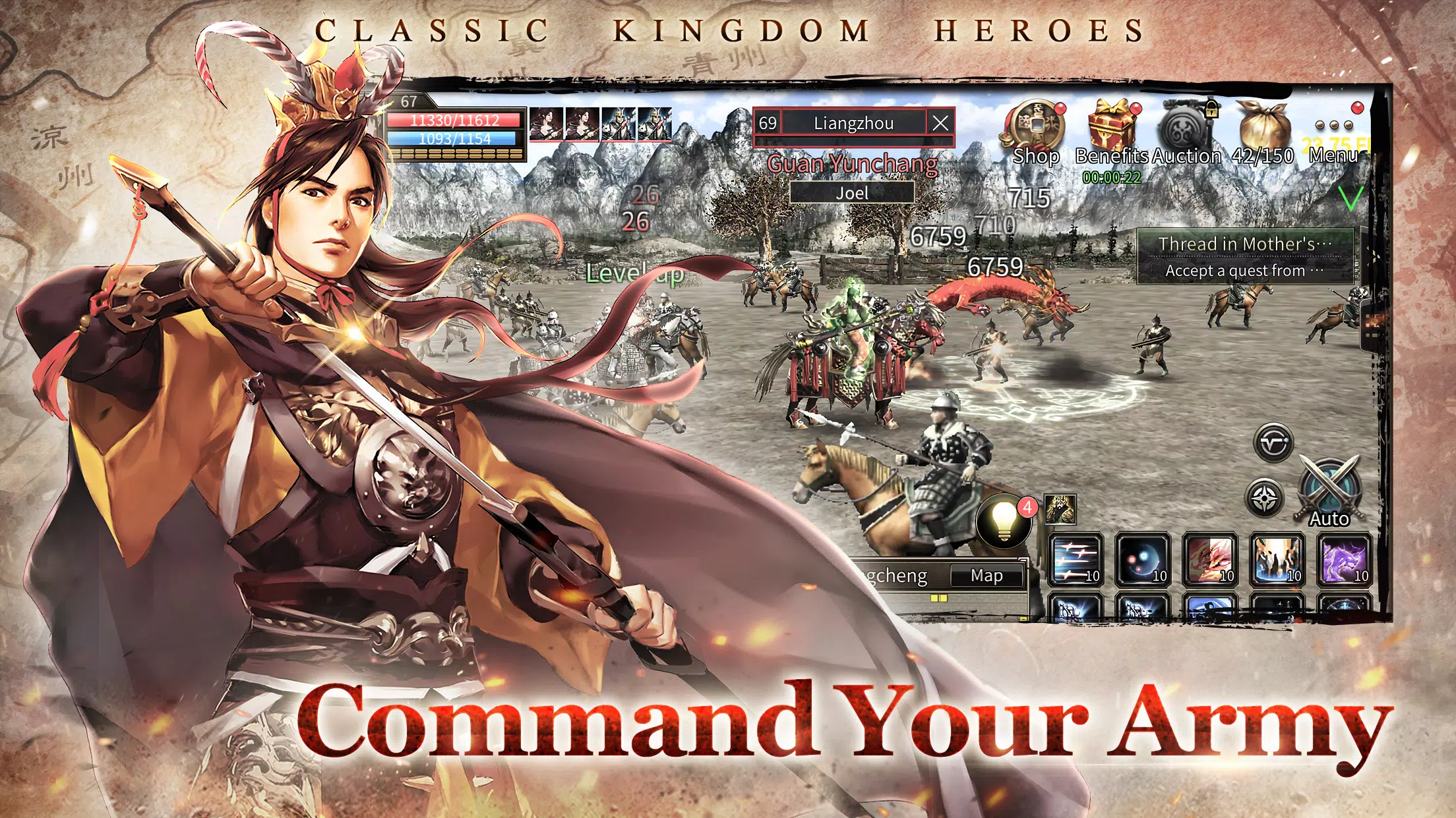Kingdom Heroes M Screenshots
